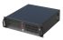 19" Rack-mount chassis (3U), black (19CC-3U-01 Rack)