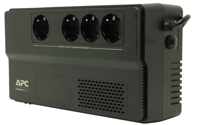 APC Easy UPS, 800VA, Floor/Wall Mount,  230V, 4x CEE 7/3 Schuko outlets, AVR APC BV800I-GR