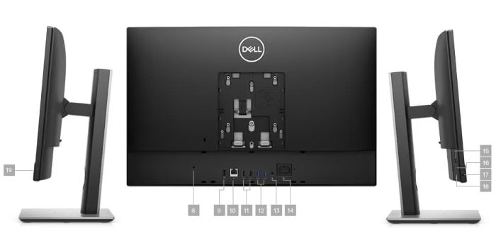 DELL OptiPlex 5490/23.8'' FHD/i5-10500/8GB /256GB SSD/ 1TB HDD/ GTX 1650