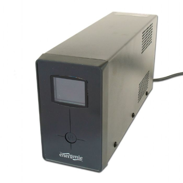 UPS with USB and LCD display, 850 VA, black (EG-UPS-032)